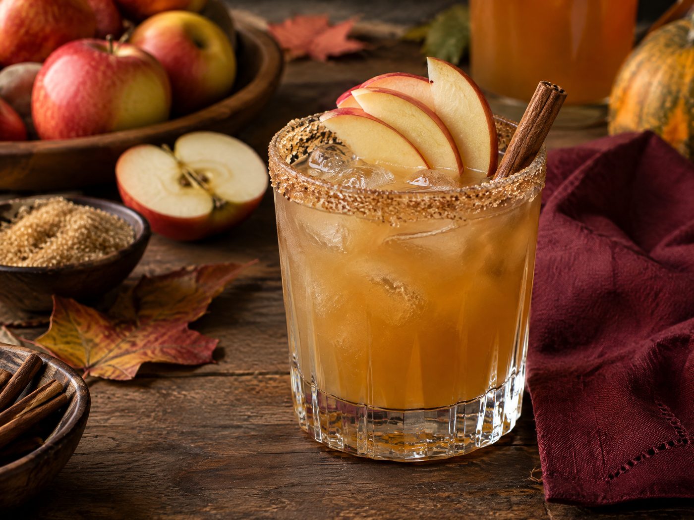 Brown Sugar Apple Cider Mocktail