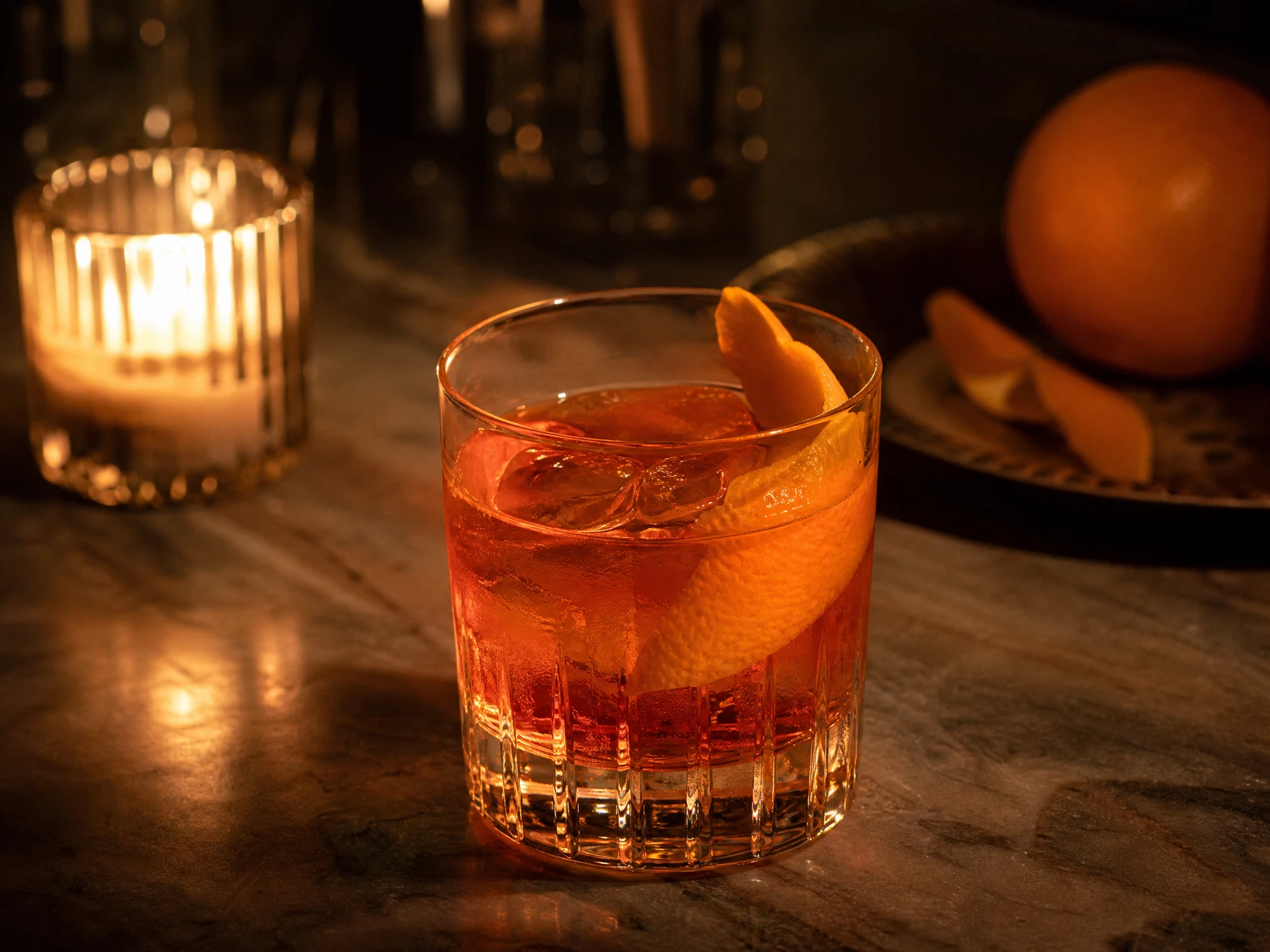 Candlelit Negroni