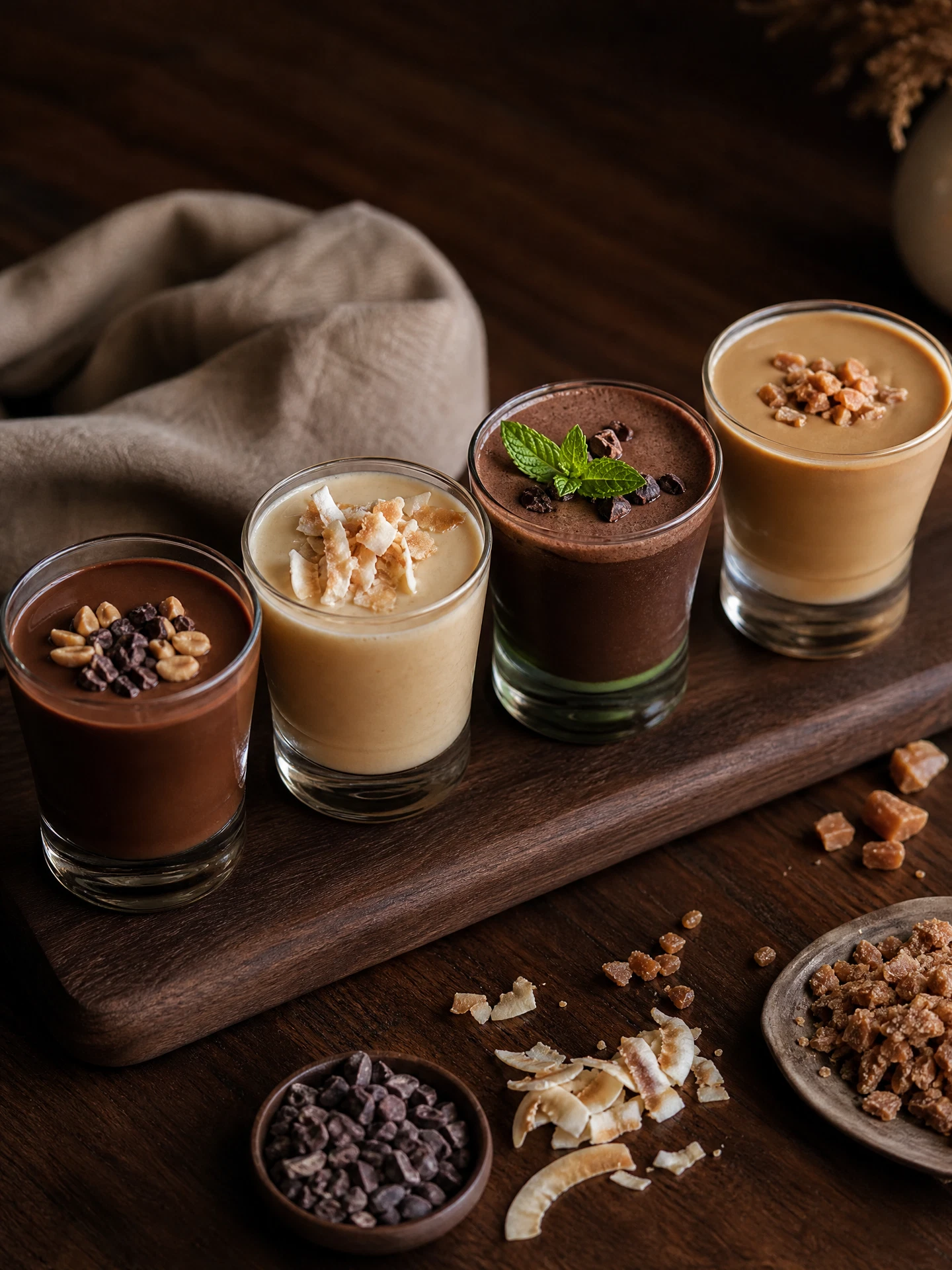 The Ultimate Chocolate Cookie Mocktail Flight