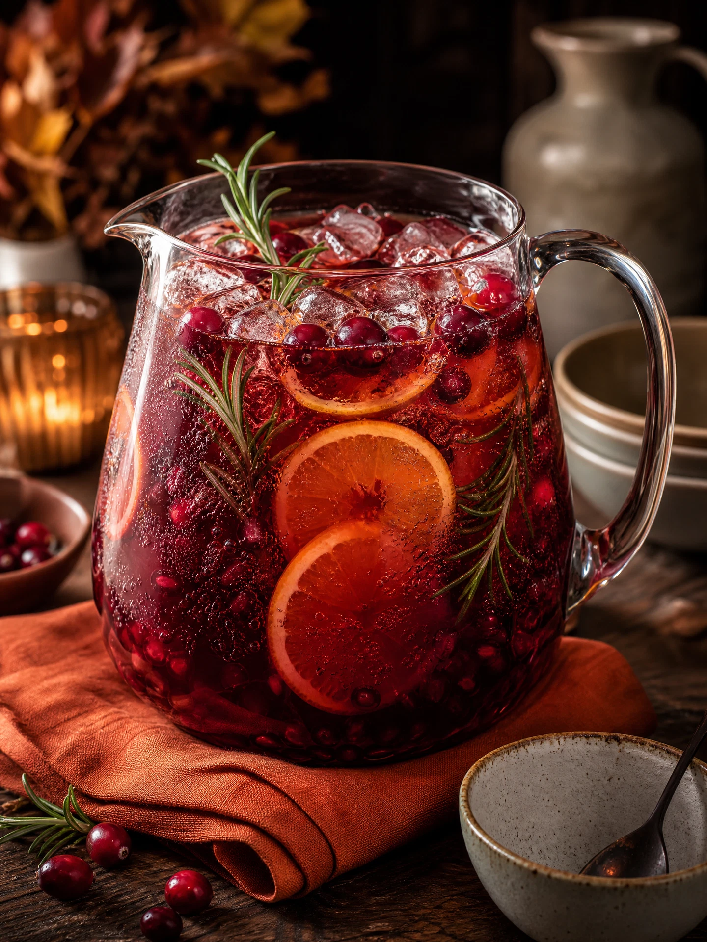 Cranberry Rosemary Harvest Punch
