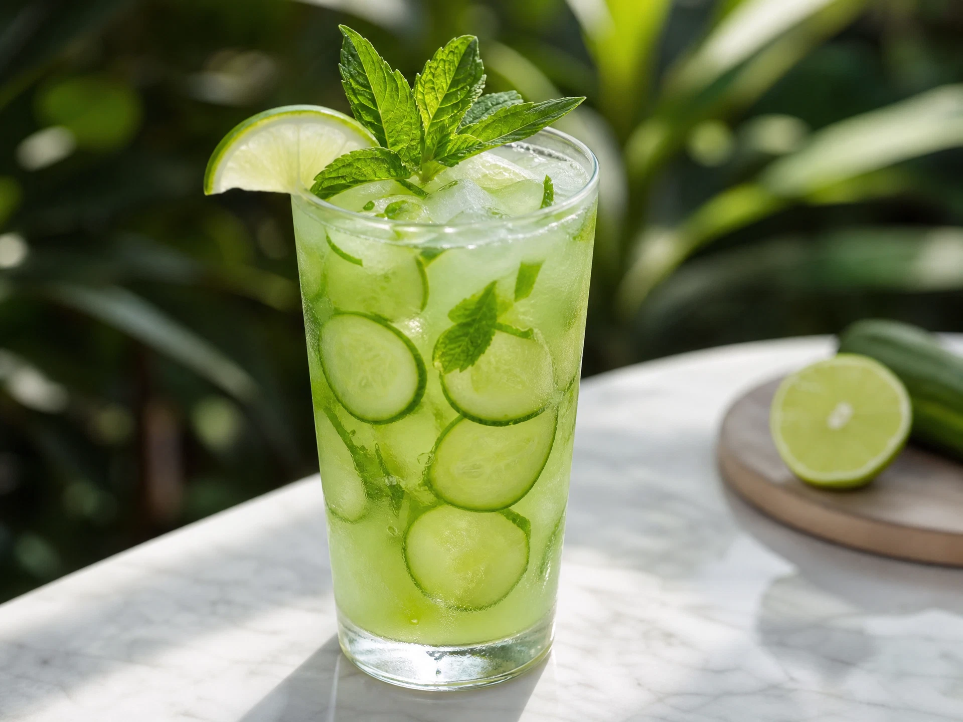 Cucumber Mint Refresher