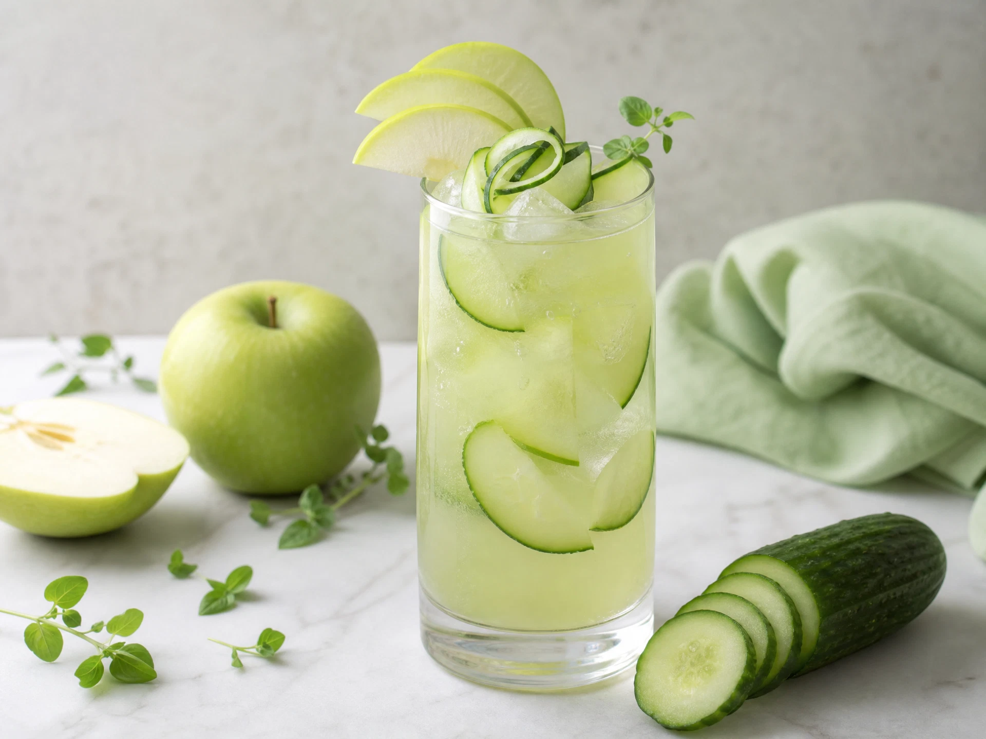Apple Ginger Cider Sparkler