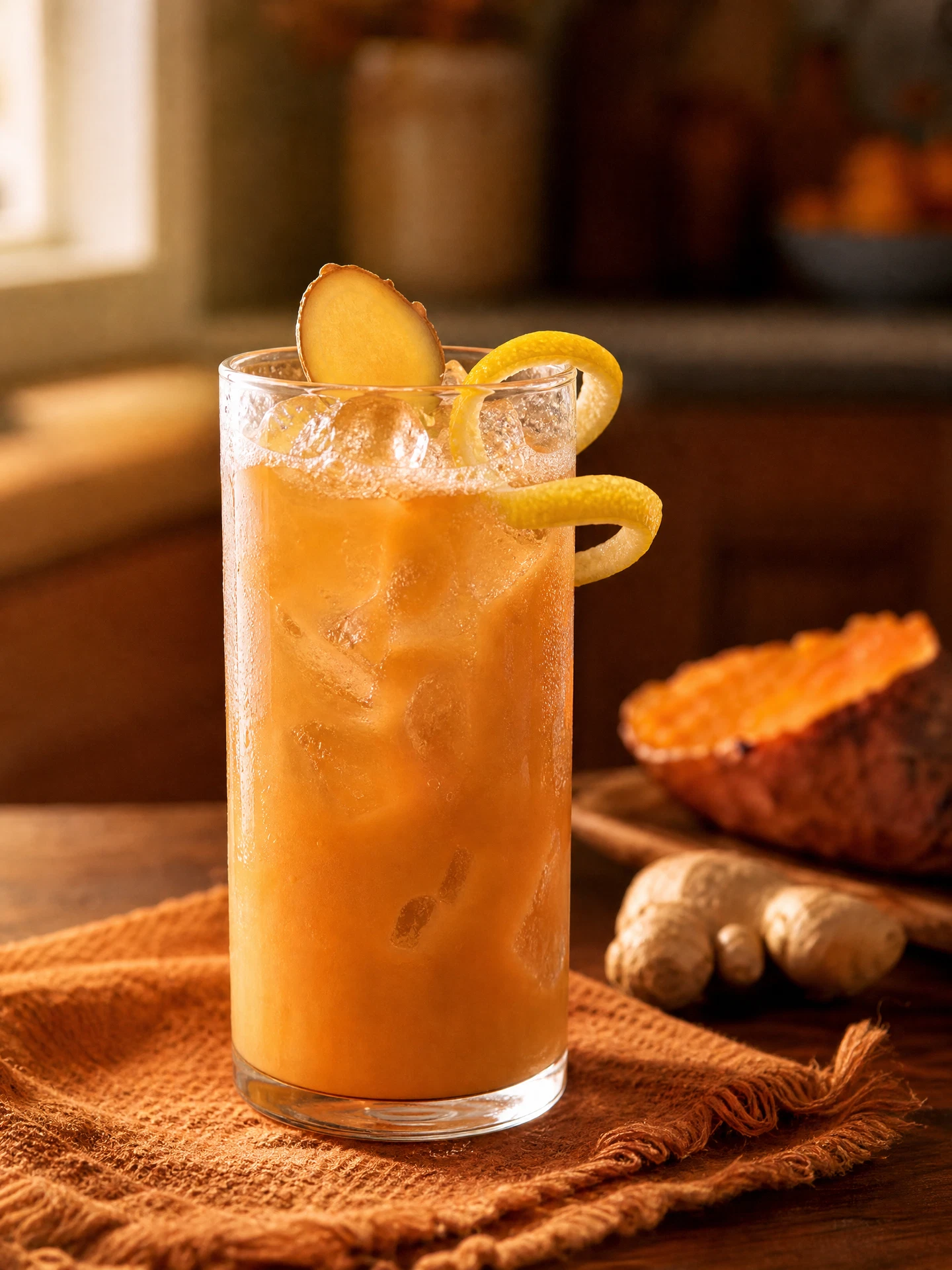 Gingered Sweet Potato Cooler