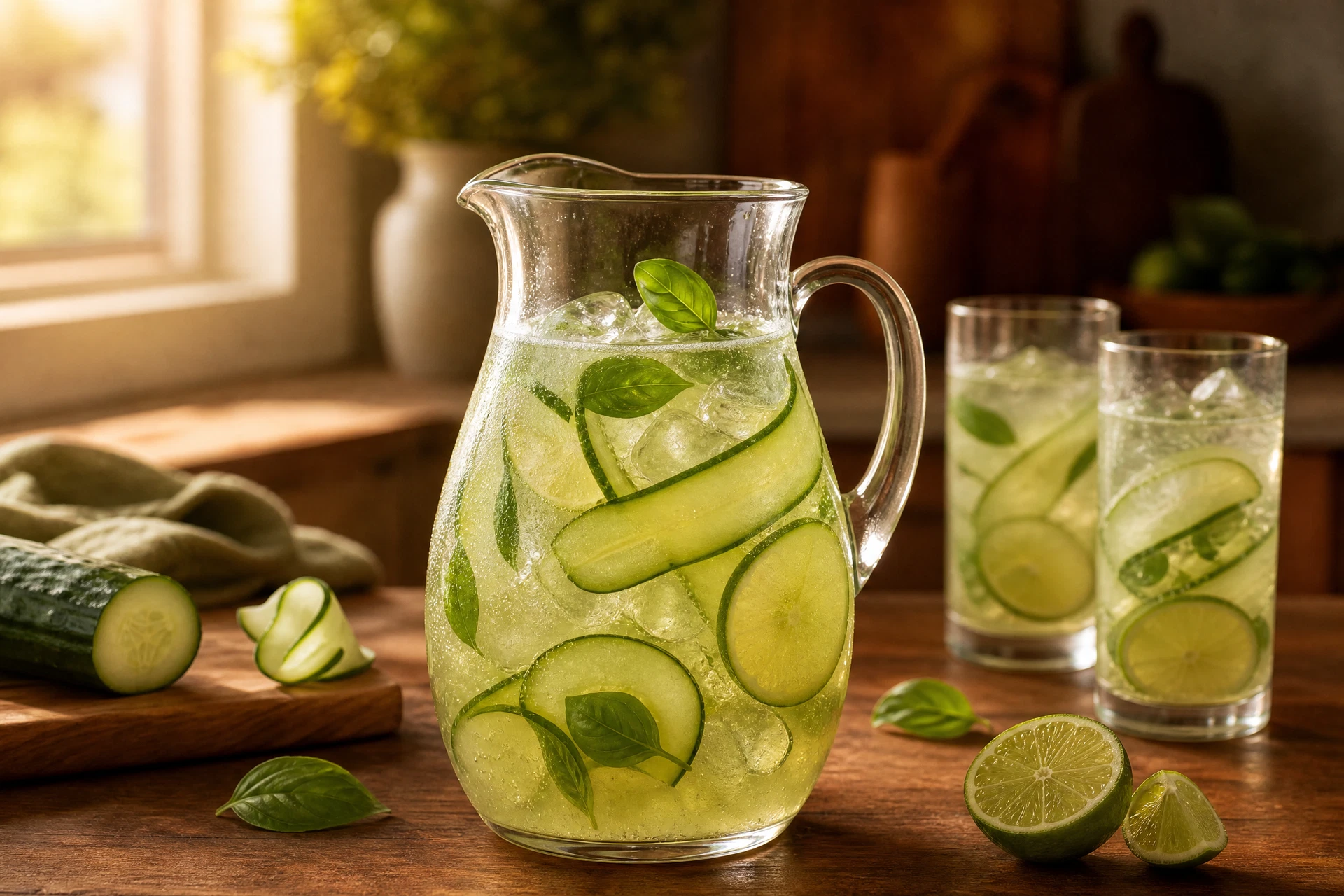 Green Zone Cucumber-Lime Pitcher
