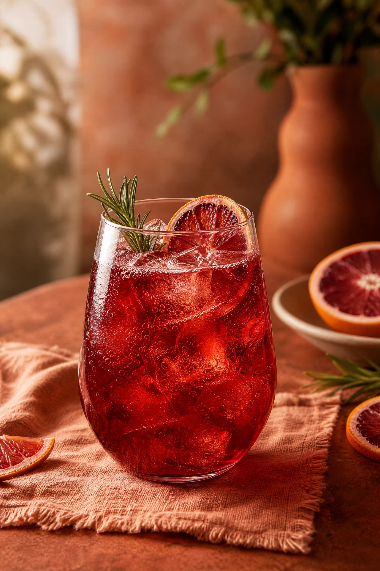 Hibiscus Blood Orange Tonic