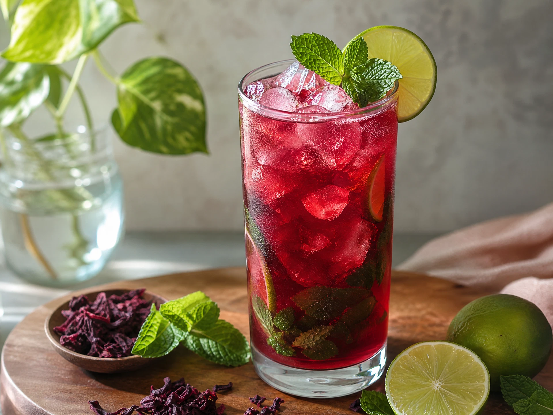 Hibiscus Iced Tea
