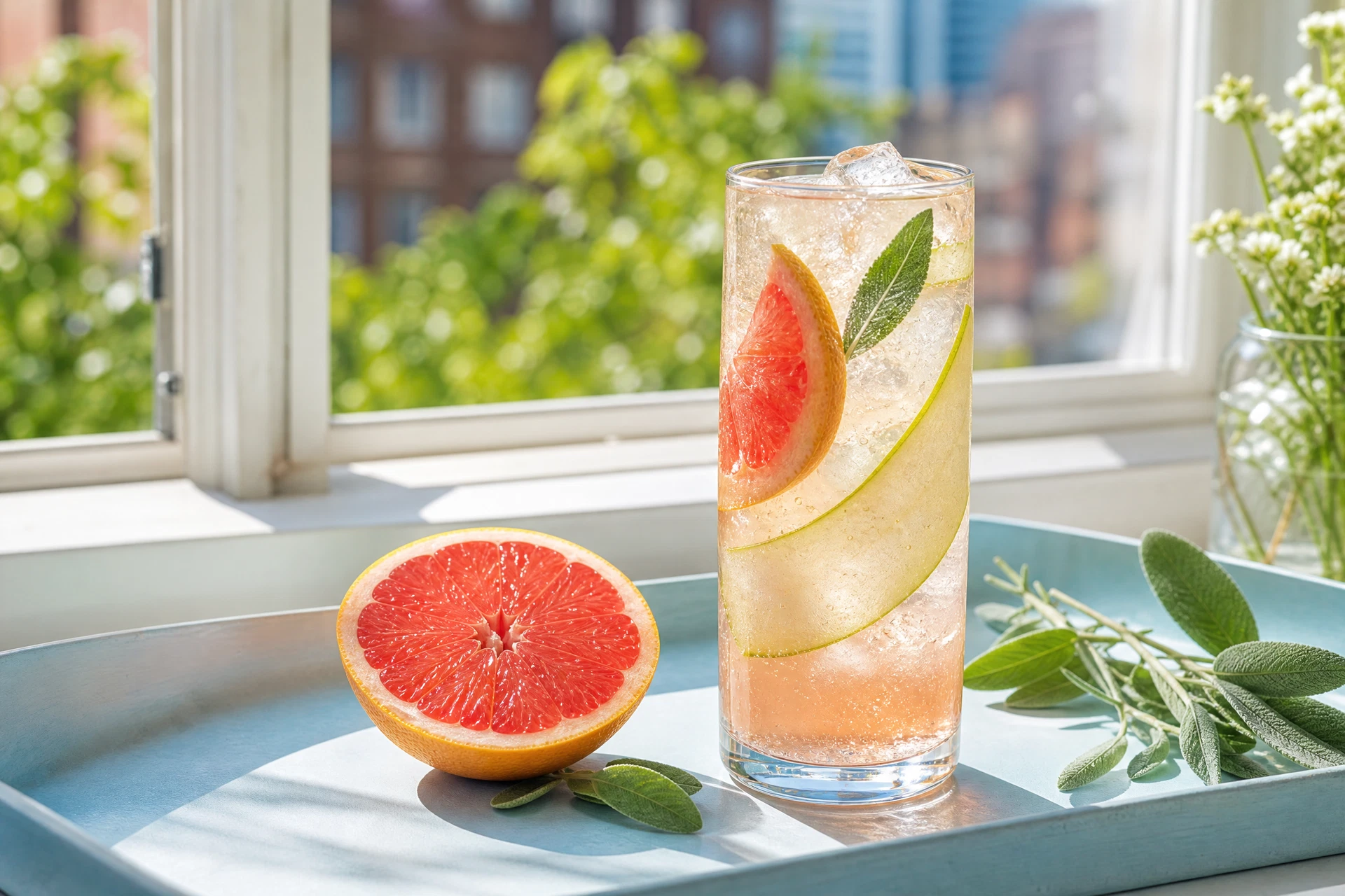 Hudson Sage Apple Shrub Spritz