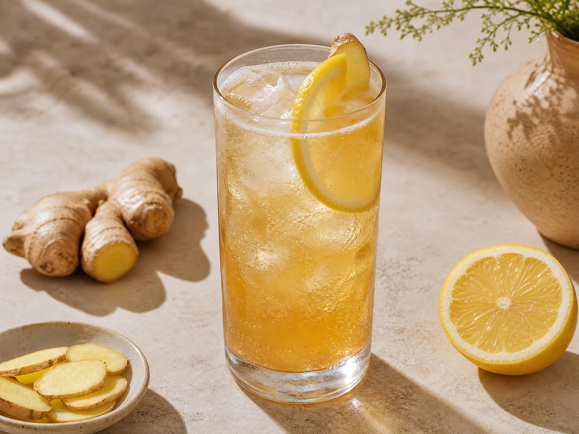 Kombucha Ginger Fizz
