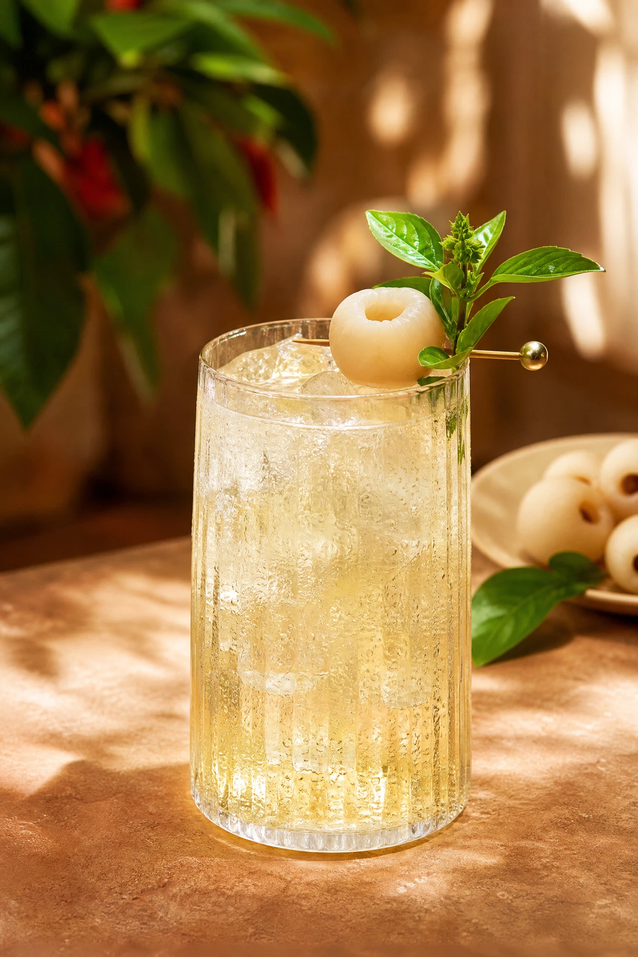 Lychee Thai Basil Jasmine Cooler
