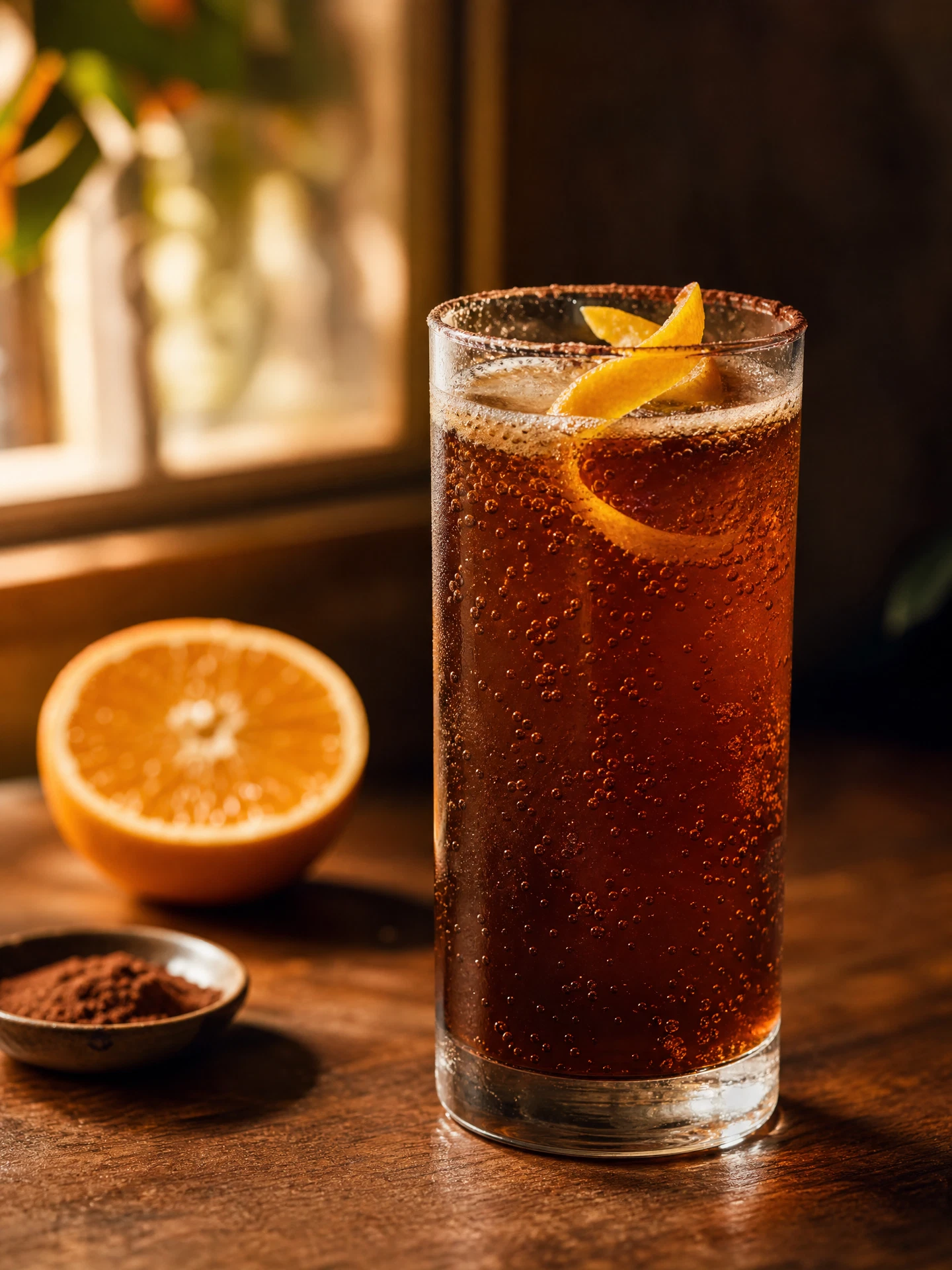 Mocha Orange Fizz
