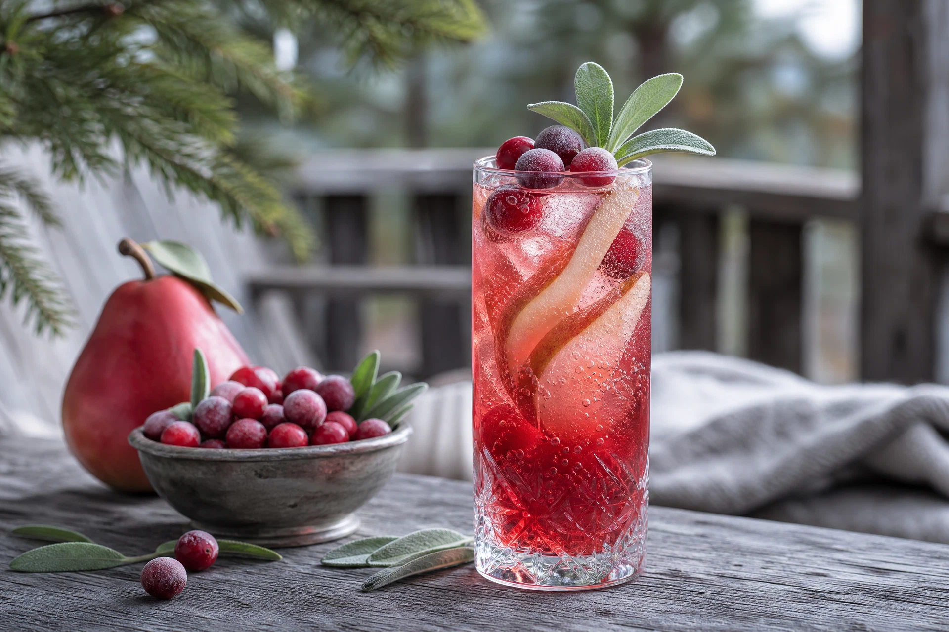 The Northwoods Sage & Pear Spritz
