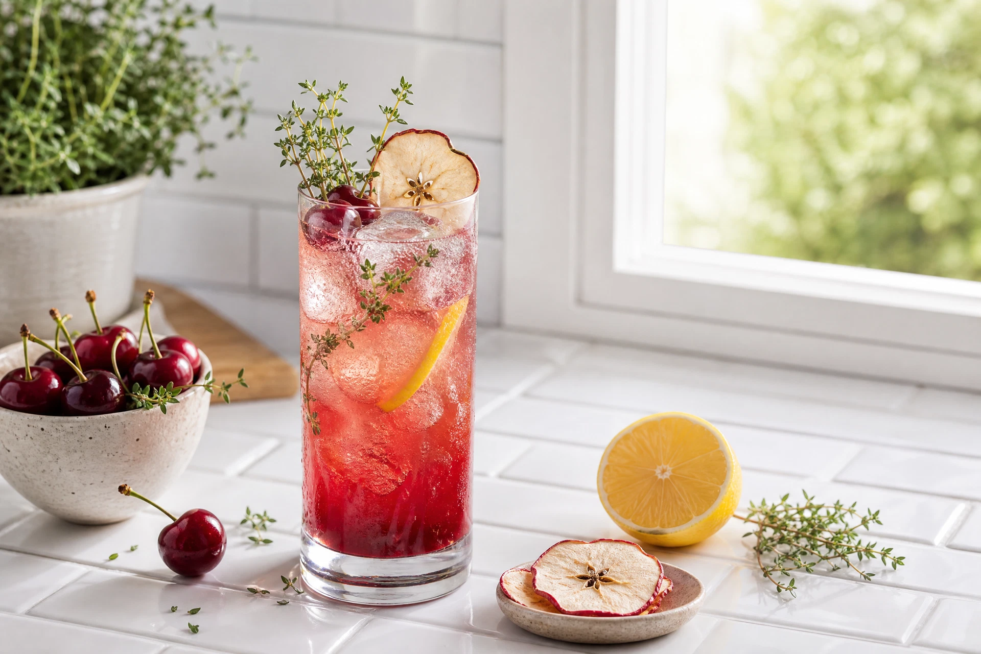 Orchard Cherry Thyme Sparkler