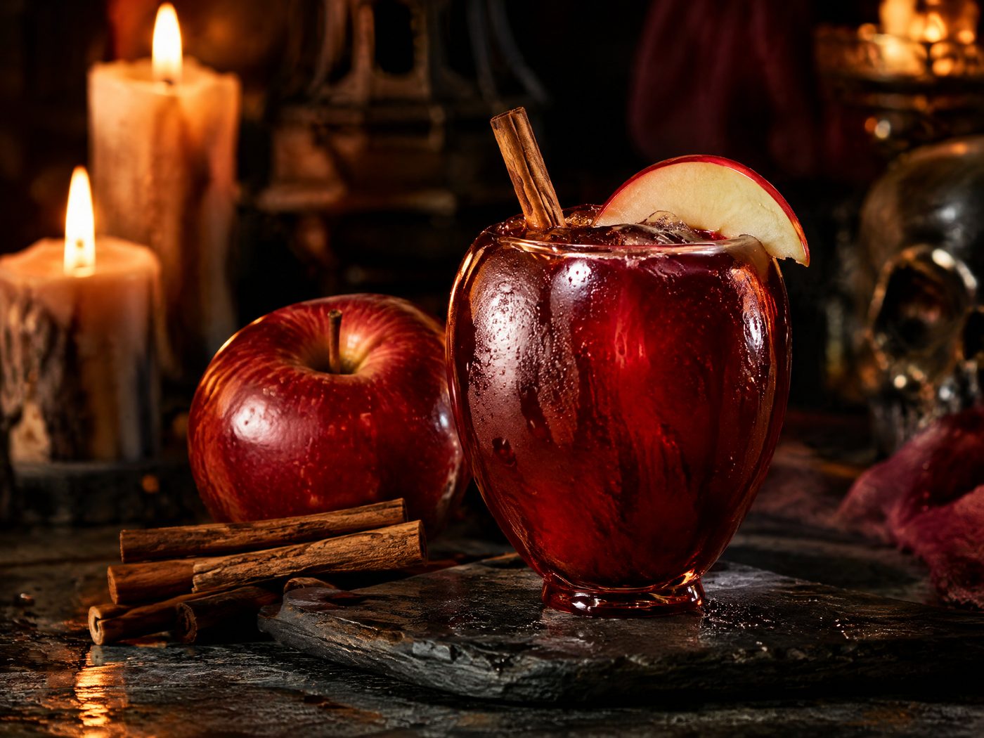 Poison Apple Cider Mocktail