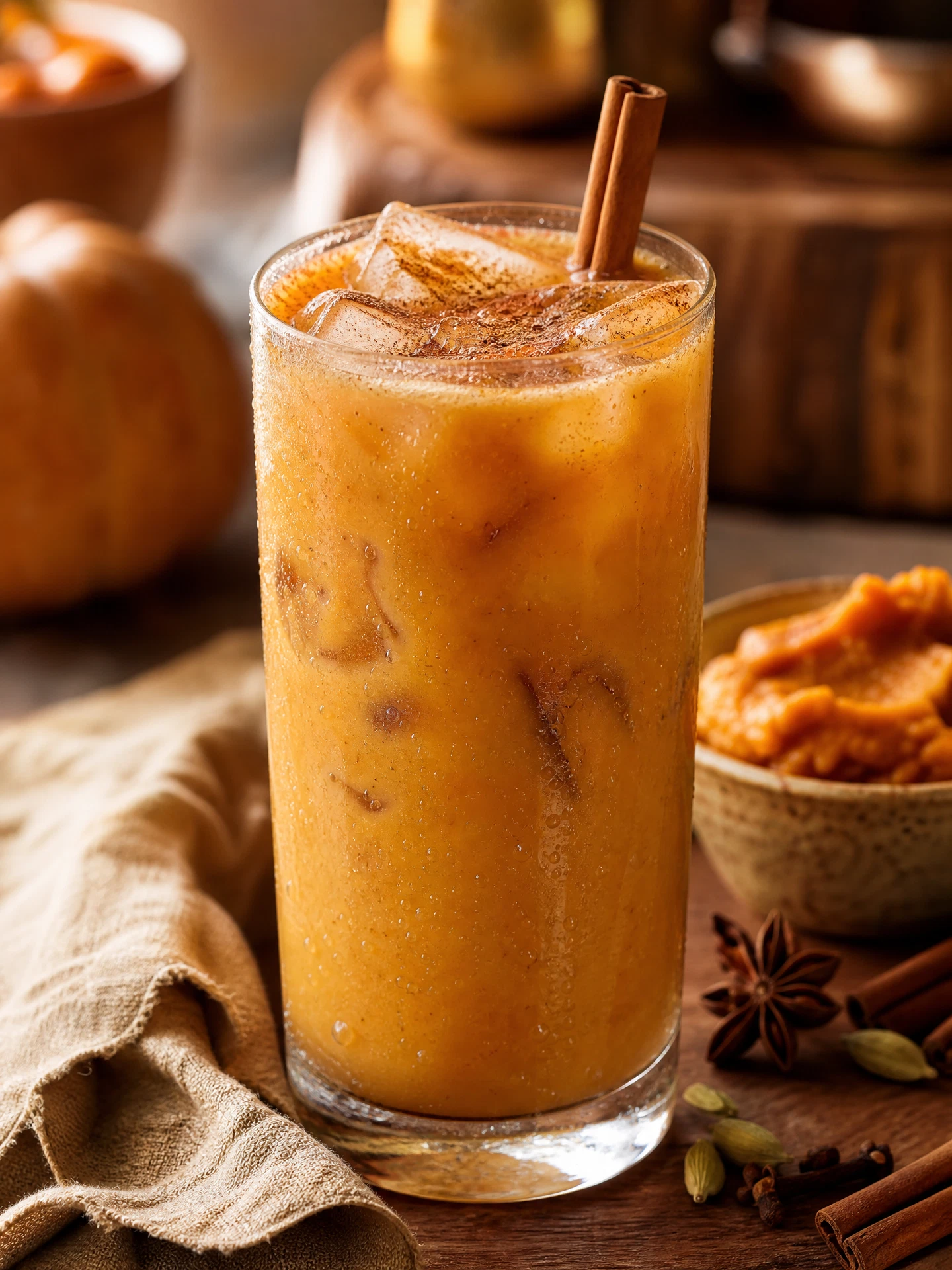 Pumpkin Chai Cooler