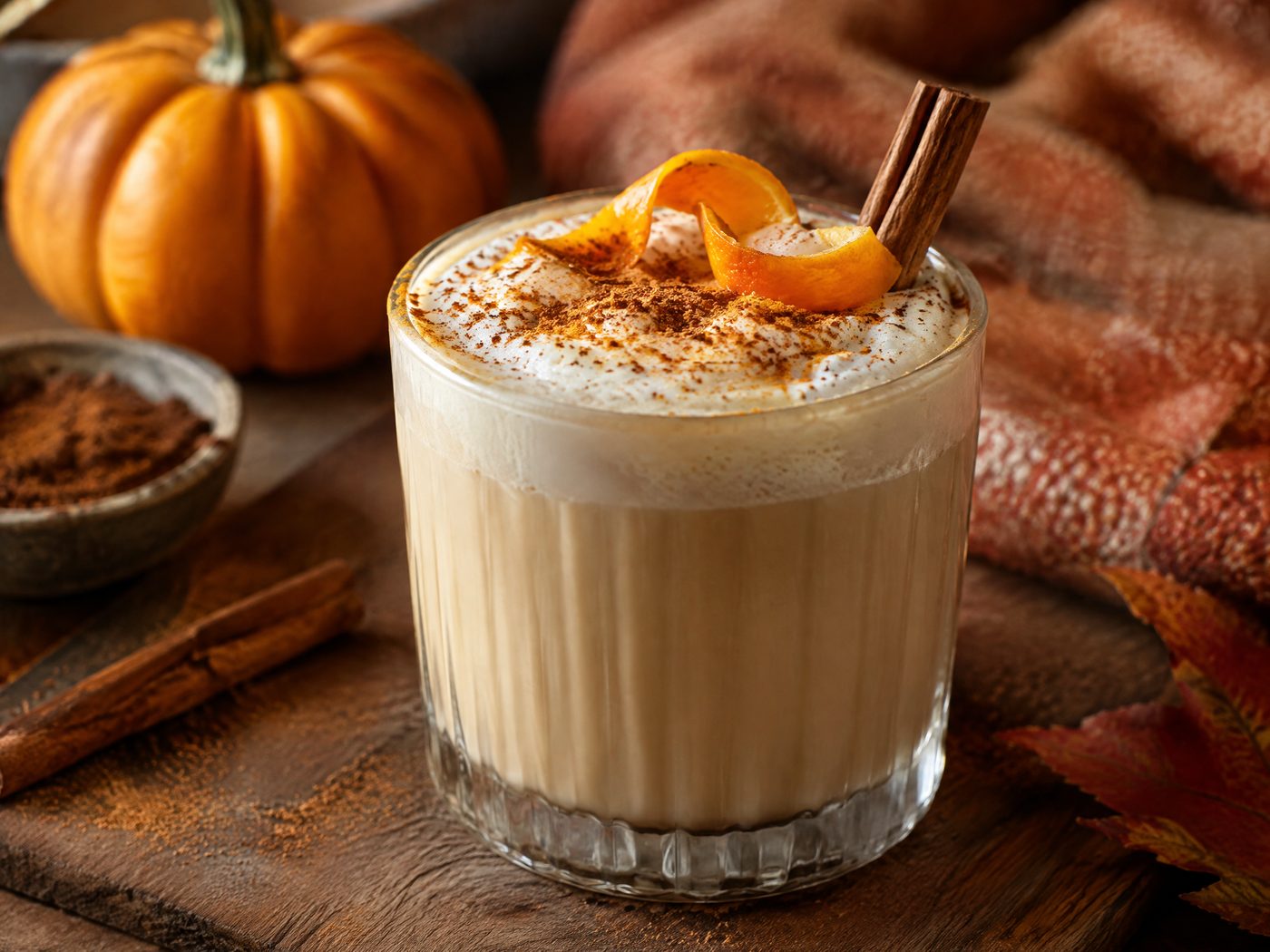 Pumpkin Spice Chai Mocktail