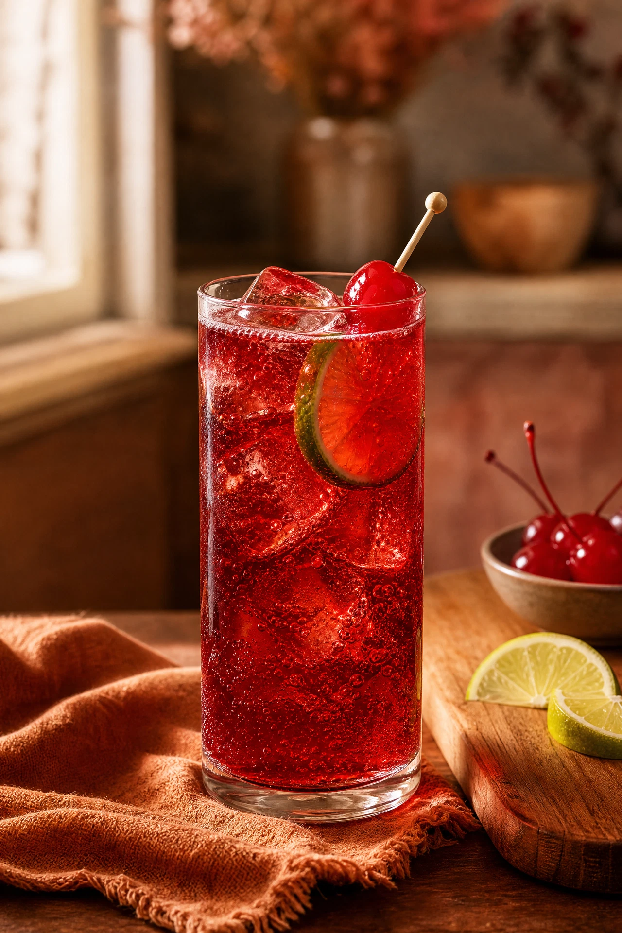 Rooibos Cherry Lime Spritz
