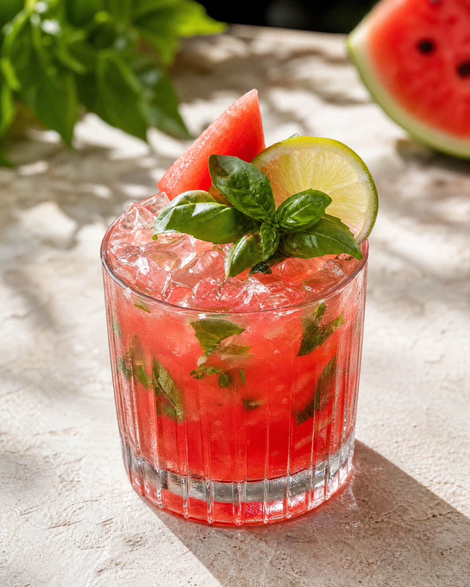 Watermelon Basil Smash