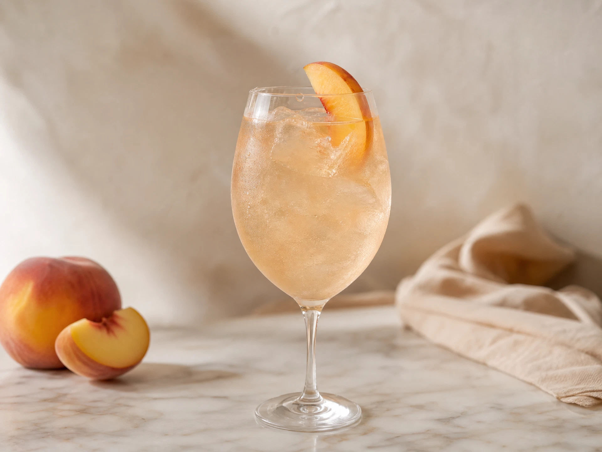 White Tea Peach Spritzer